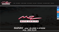 Desktop Screenshot of motozenith.be