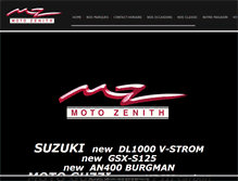 Tablet Screenshot of motozenith.be